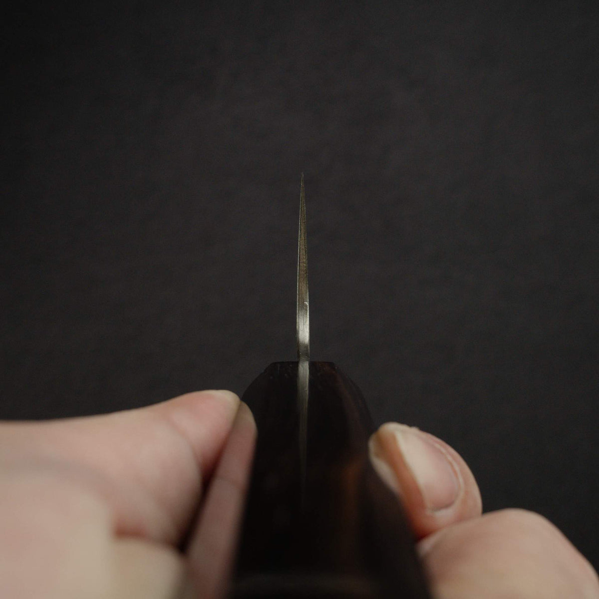佑成 ZDP-247 Hairline 切付牛刀 240mm, 黑檀木 Handle