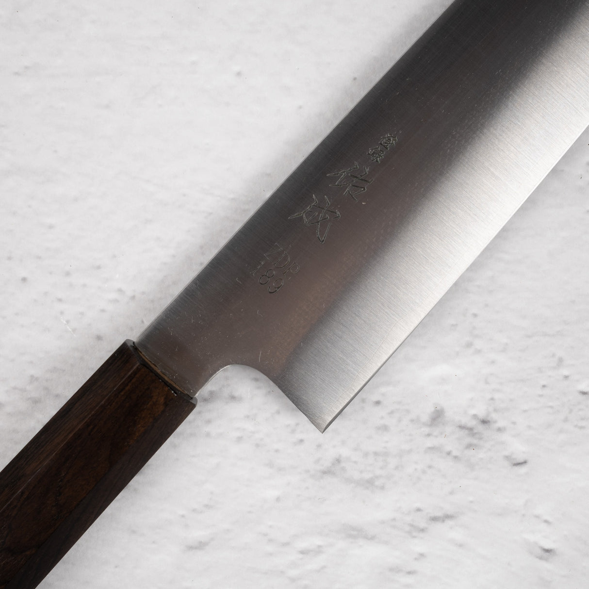 Sukenari ZDP-189 Hairline K-tip Gyuto 240mm