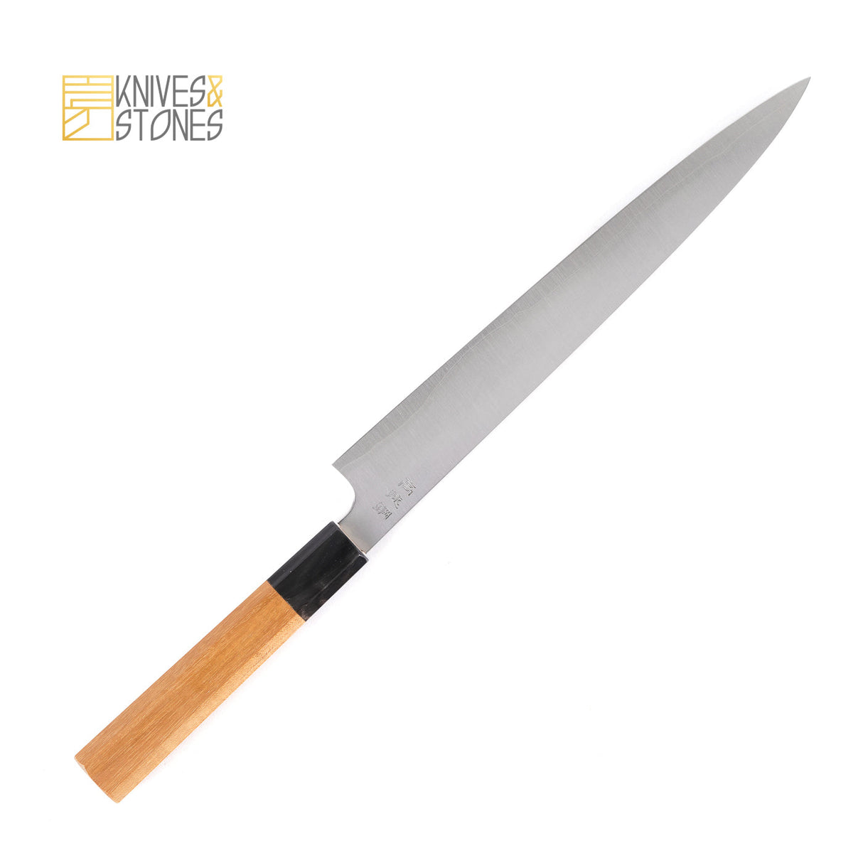 Sukenari HAP40 細紋 Sujihiki 240mm，搭配 K&amp;S 柚木手柄