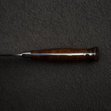 Takeshi Saji 鑽石大馬士革 R2 三德刀 180 mm 鐵木柄