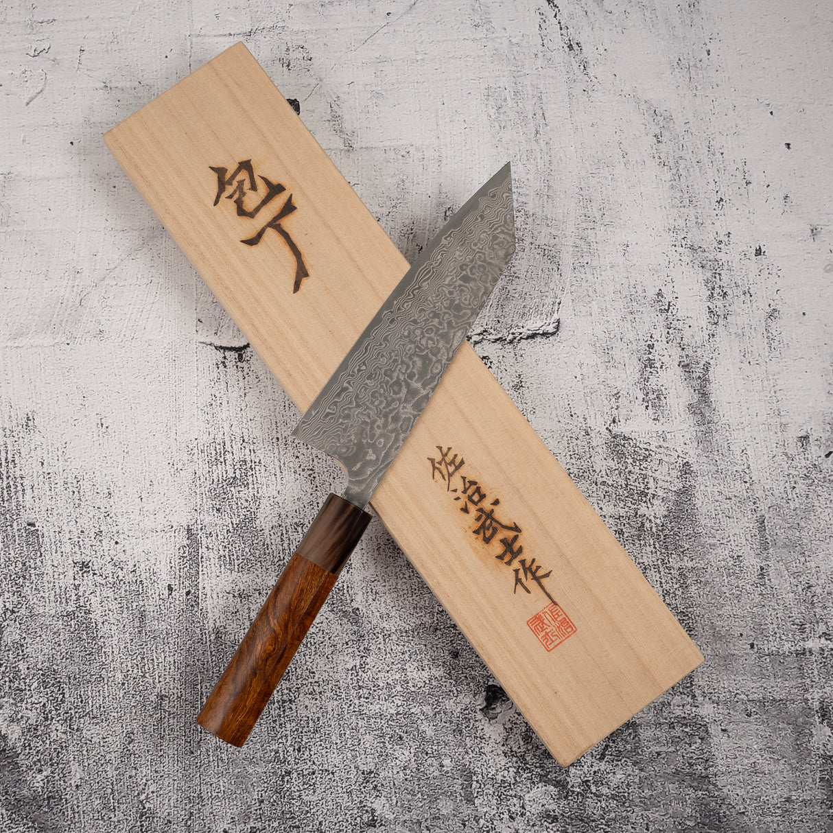 Takeshi Saji SG2 黑色大馬士革 Petty 150mm
