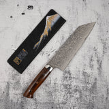Takeshi Saji SG2 黑色大馬士革文化 180 毫米鐵木