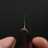 Takeshi Saji SG2 Black Damascus Gyuto 180mm Heart-shaped Ironwood Handle