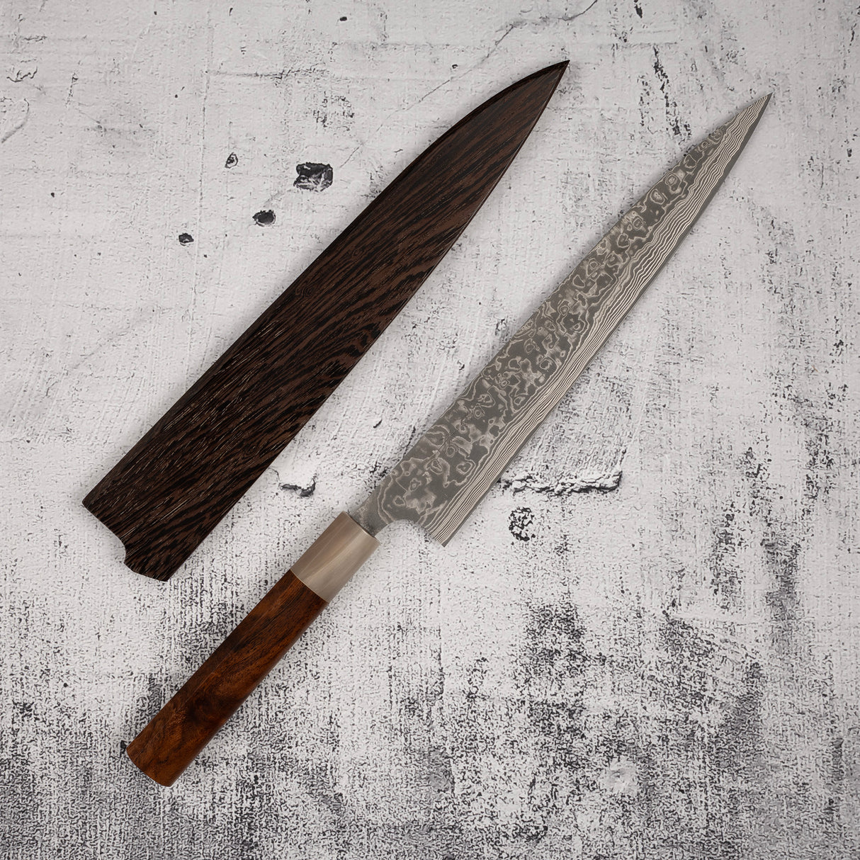 Takeshi Saji SG2 黑色大馬士革 Petty 150mm