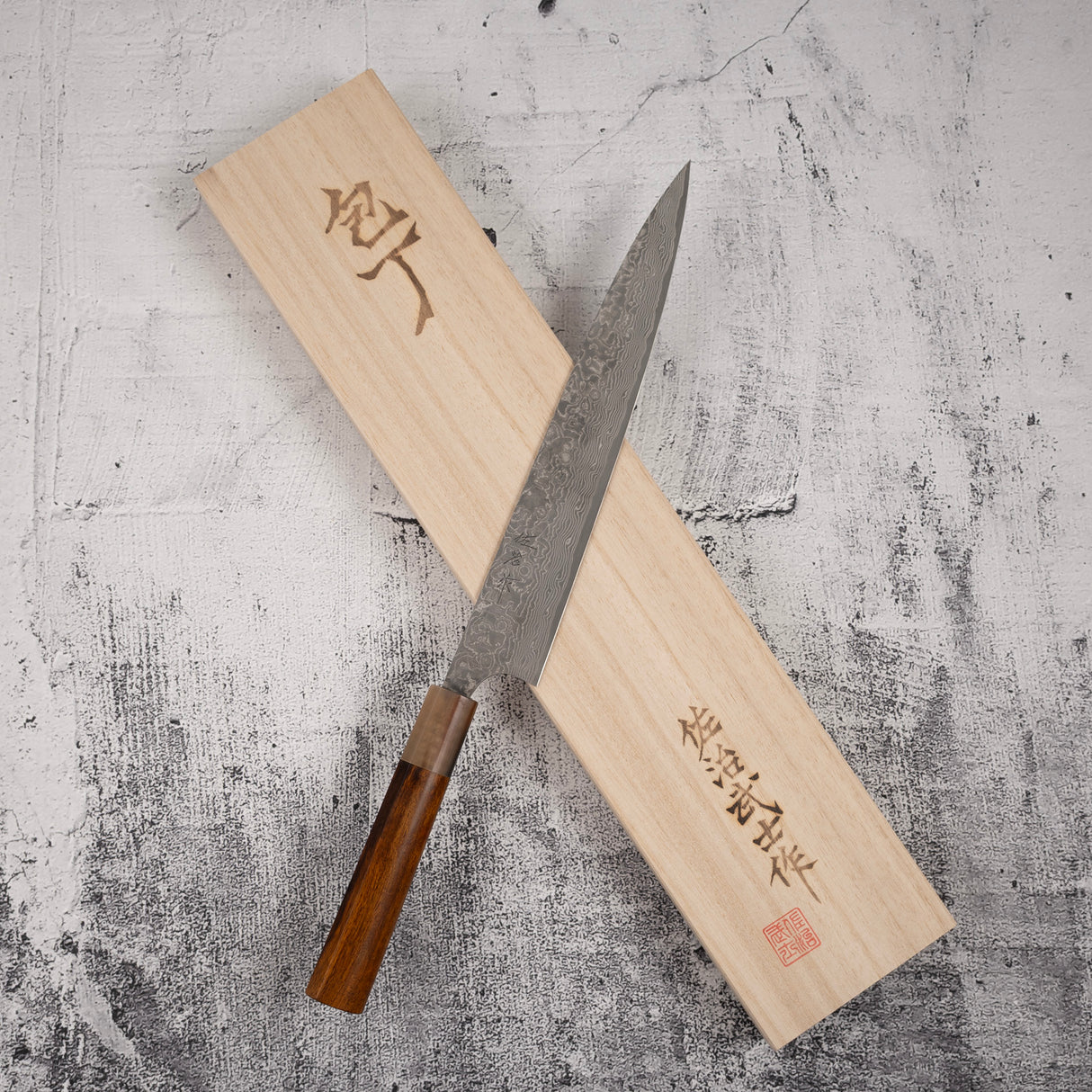 Takeshi Saji SG2 黑色大馬士革 Petty 150mm