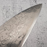 佐治武士SG2鑽石大馬士革牛刀210mm鐵木手柄