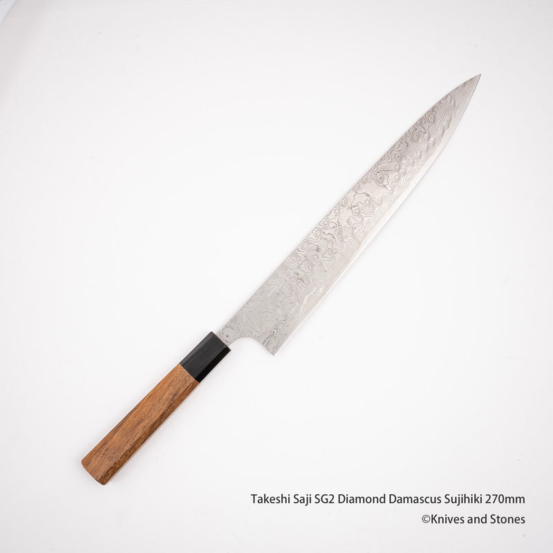 佐治武士 SG2 鑽石大馬士革 筋引 270mm