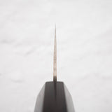 Takeshi Saji VG10 Rainbow Damascus Bunka 165mm Ebony Handle Mosaic Pin