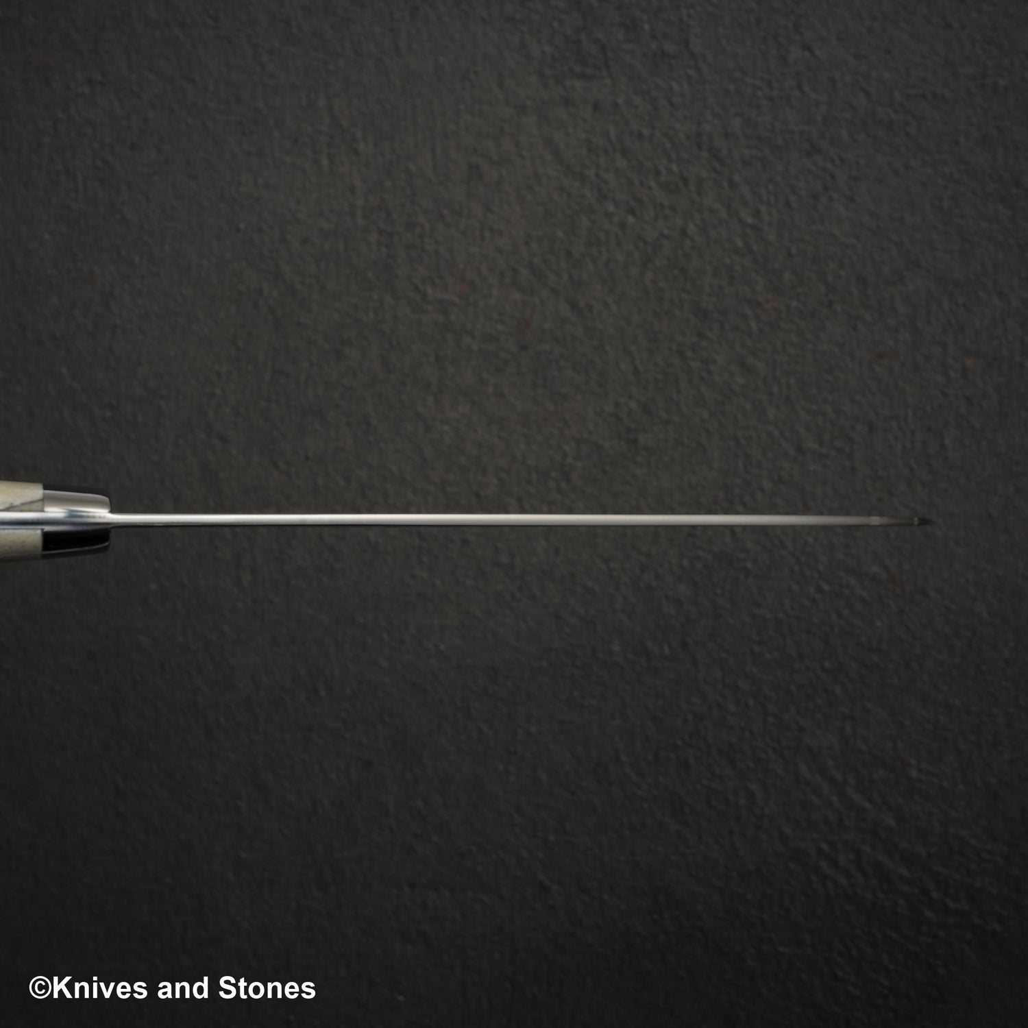 Takeshi Saji SG2 黑色大馬士革三德刀 180 毫米鹿角柄