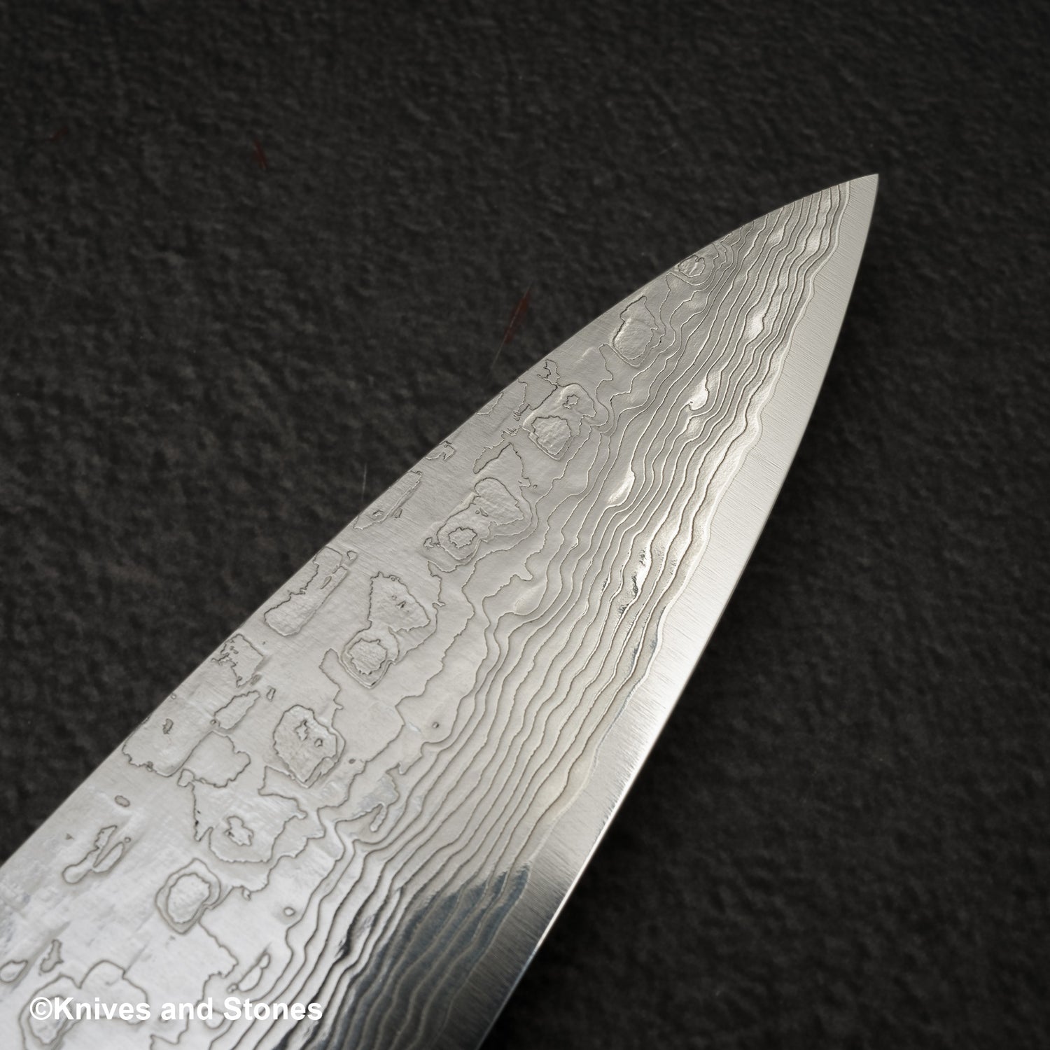 Takeshi Saji SG2 Diamond Damascus Gyuto 240mm Nomura Style Turquoise Handle