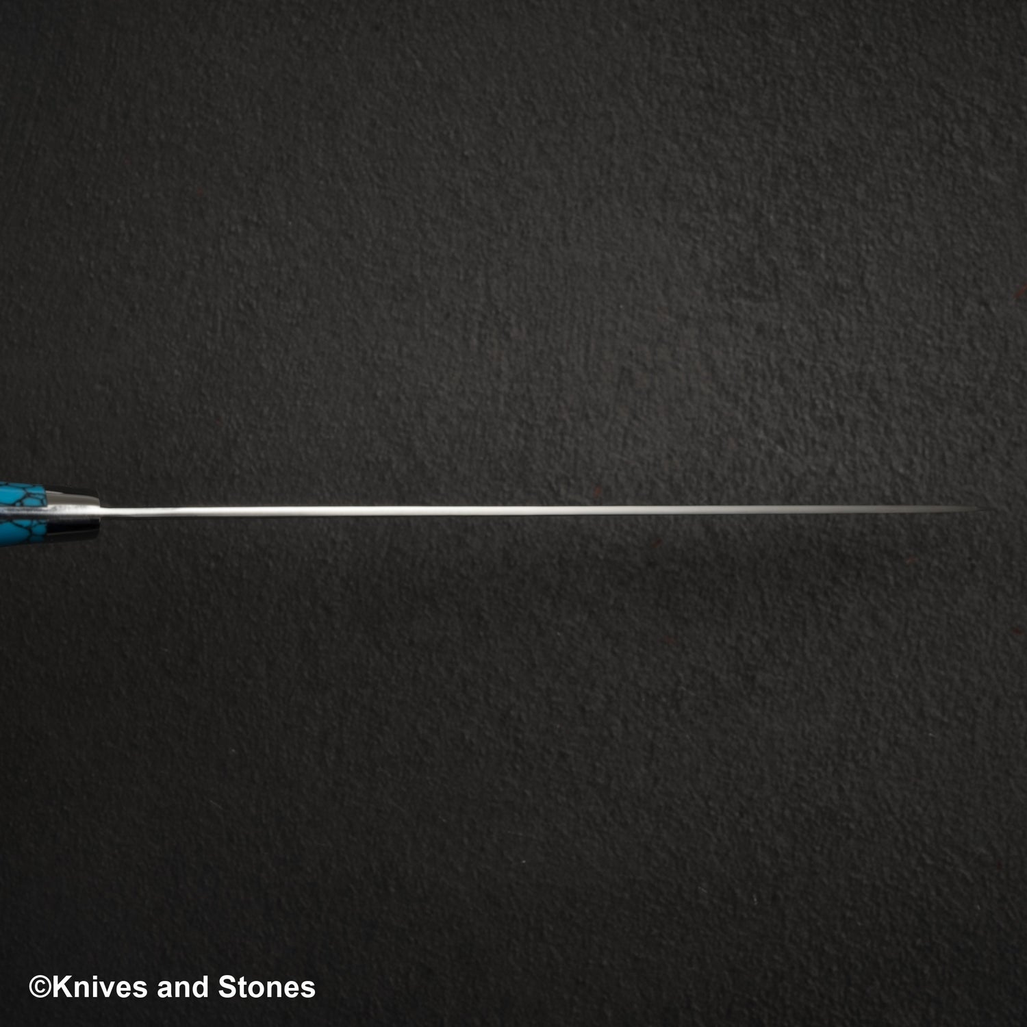 Takeshi Saji SG2 Diamond Damascus Gyuto 240mm Nomura Style Turquoise Handle