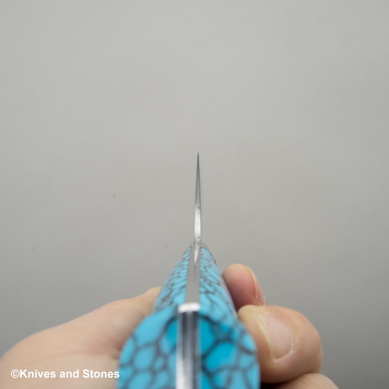 Takeshi Saji SG2 Diamond Damascus Gyuto 240mm Nomura Style Turquoise Handle