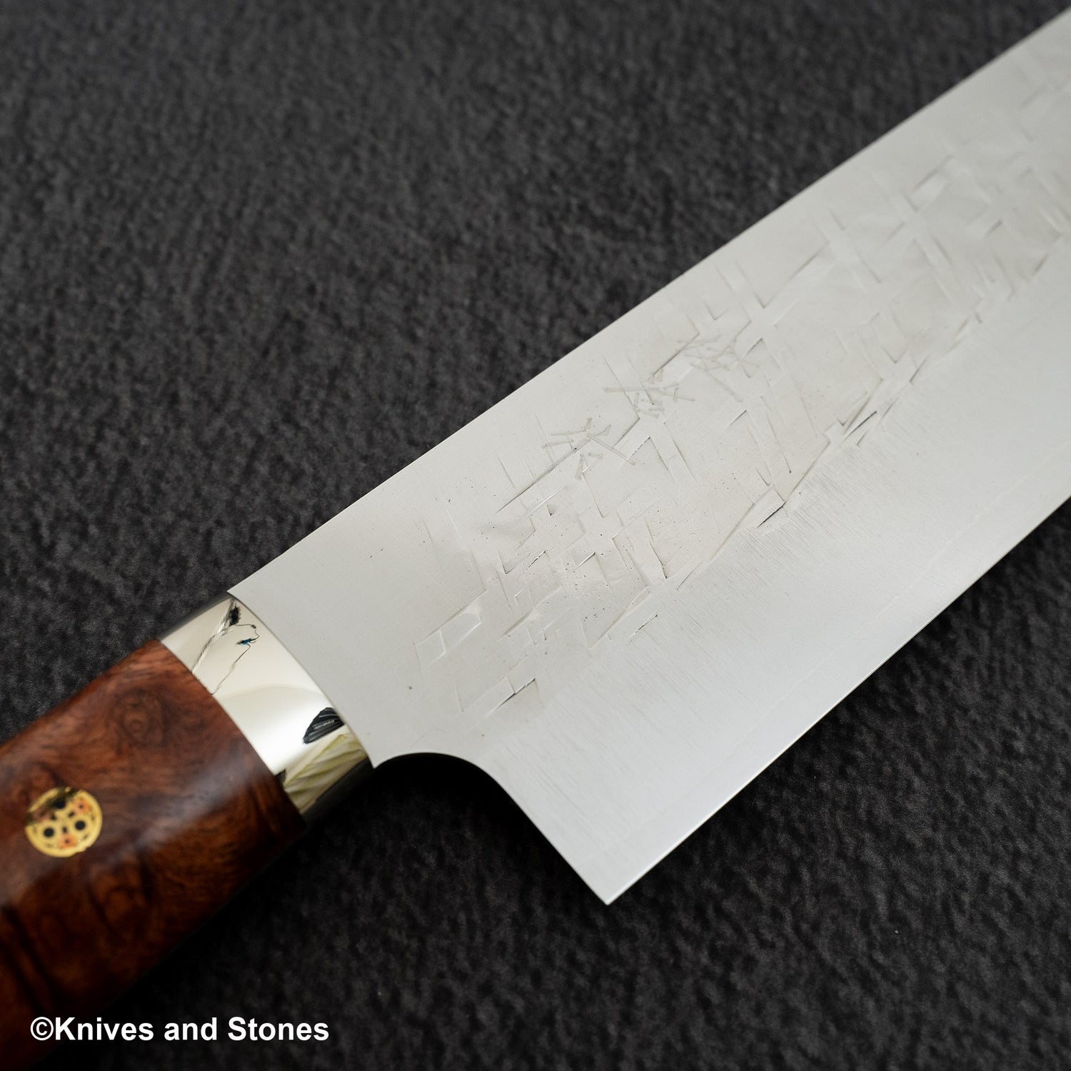 Takeshi Saji SRS13 Nakiri 165mm Western Amboyna Handle