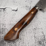 Tanaka R2 Black Damascus Ironwood Petty 150mm