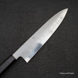 Tetsujin Ginsan Kasumi Gyuto 210mm 烏木手柄