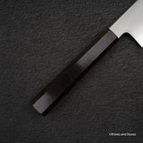 Tetsujin Ginsan Kasumi K-tip Gyuto 210mm 烏木手柄