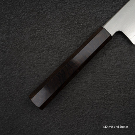 Tetsujin Ginsan Kasumi K-tip Gyuto 210mm 烏木手柄