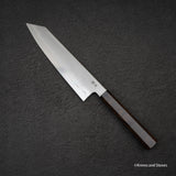 Tetsujin Ginsan Kasumi K-tip Gyuto 210mm 烏木手柄