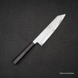 Tetsujin Ginsan Ukiba K-tip Gyuto 210mm 烏木手柄