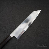 Tetsujin Ginsan Ukiba K-tip Gyuto 210mm 烏木手柄
