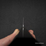 Tetsujin Ginsan Ukiba K-tip Gyuto 210mm 烏木手柄