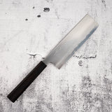 Tetsujin Ginsan Ukiba K-tip Gyuto 210mm 烏木手柄
