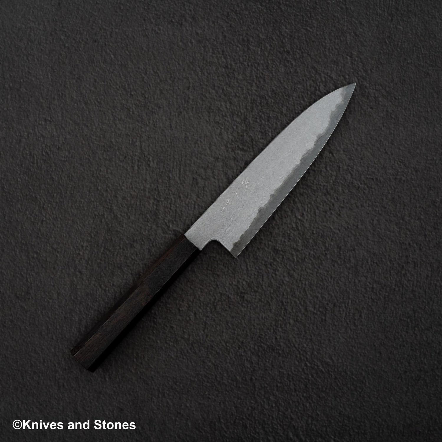 Tetsujin Tanryusen Blue 2 River Flow Gyuto 180mm Ebony