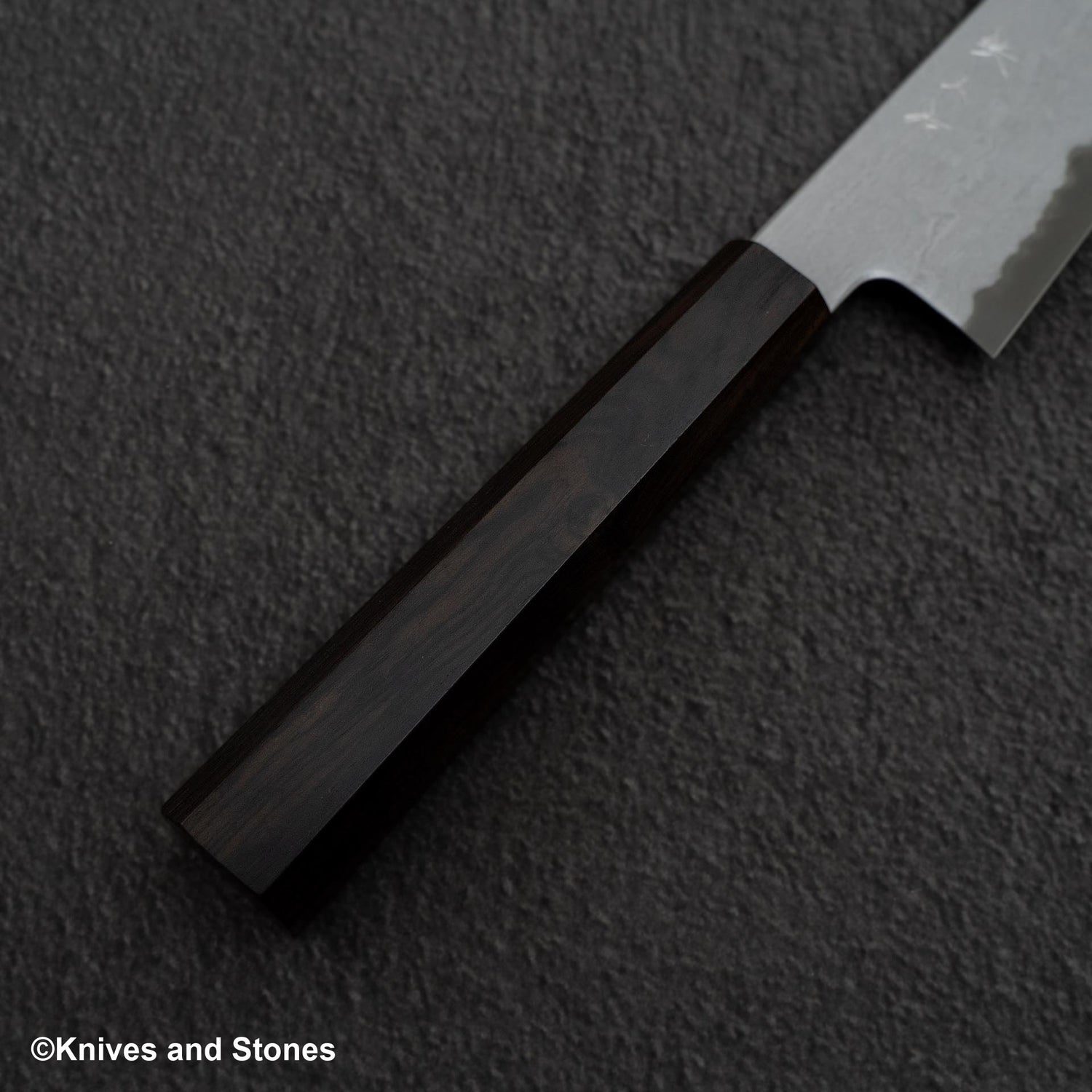 Tetsujin Tanryusen Blue 2 River Flow Gyuto 180mm Ebony