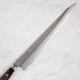 Tsunehisa AUS8 Tsuchime Sujihiki 240毫米棕色西式手柄