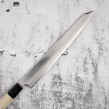 Tsunehisa Ginsan K-tip Yanagiba 270mm Monosteel