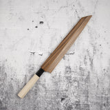 Tsunehisa Ginsan K-tip Yanagiba 270mm Monosteel