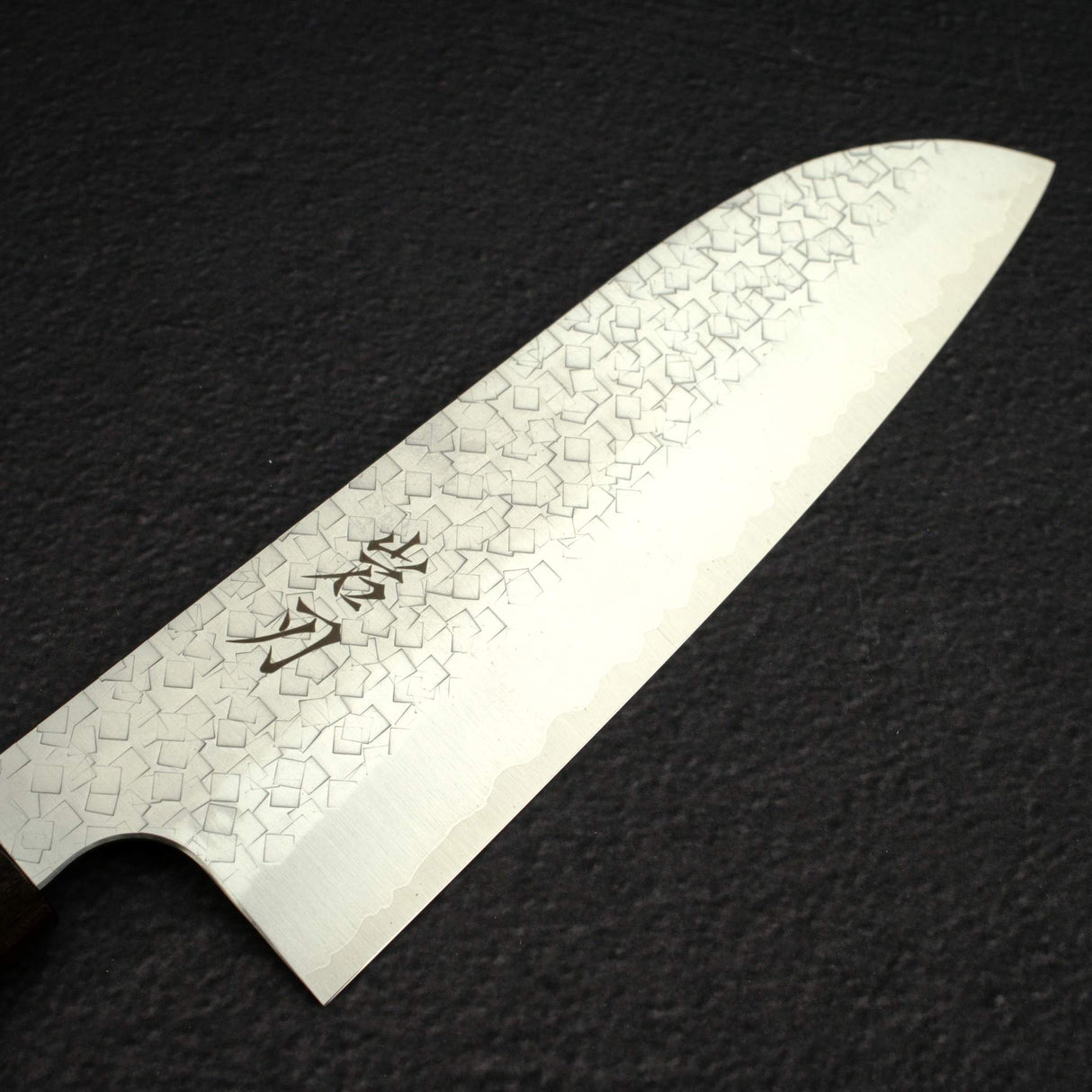 Knives and Stones 岩刃社 Arare SG2 三德刀 170mm by 甲鐵刃物, with Black Charcate Handle
