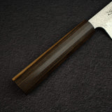 Knives and Stones 岩刃社 Arare SG2 三德刀 170mm by 甲鐵刃物, with Black Charcate Handle