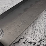 恒久銀三梨地文化刀 180mm 黑檀手柄