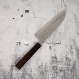 恒久銀三梨地文化刀 180mm 黑檀手柄