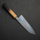 Tsunehisa Ginsan Nawame Santoku 165mm