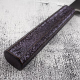 Tsunehisa White 1 不銹鋼包覆 Kasumi Gyuto 240 毫米黑檀木手柄