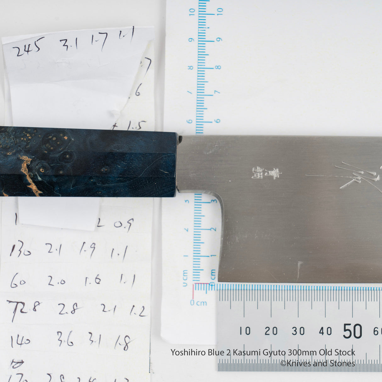 Yoshihiro Blue 2 Kasumi Gyuto 300mm 舊庫存