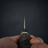 Hatsukokoro x Yoshikane SKD Nashiji Gyuto 210mm 超高穩定瘤木手柄