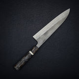 Hatsukokoro x Yoshikane SKD Nashiji Gyuto 210mm 超高穩定瘤木手柄