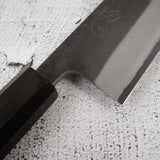 Hatsukokoro x Yoshikane White 2 Nashiji Gyuto 210mm 不鏽鋼包覆黑檀木手柄