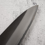 Hatsukokoro x Yoshikane White 2 Nashiji Gyuto 210mm 不鏽鋼包覆黑檀木手柄