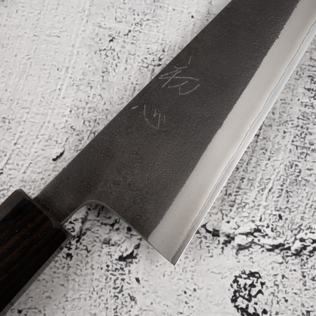 Hatsukokoro x Yoshikane SKD Nashiji Honesuki 150mm 烏木手柄