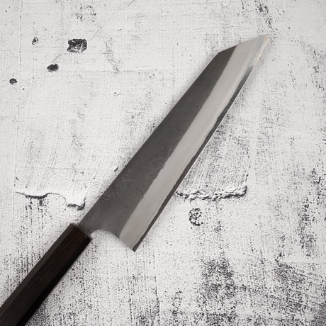 Yoshikane White 2 Nashiji K-tip Gyuto 210mm 不鏽鋼包覆烏木手柄