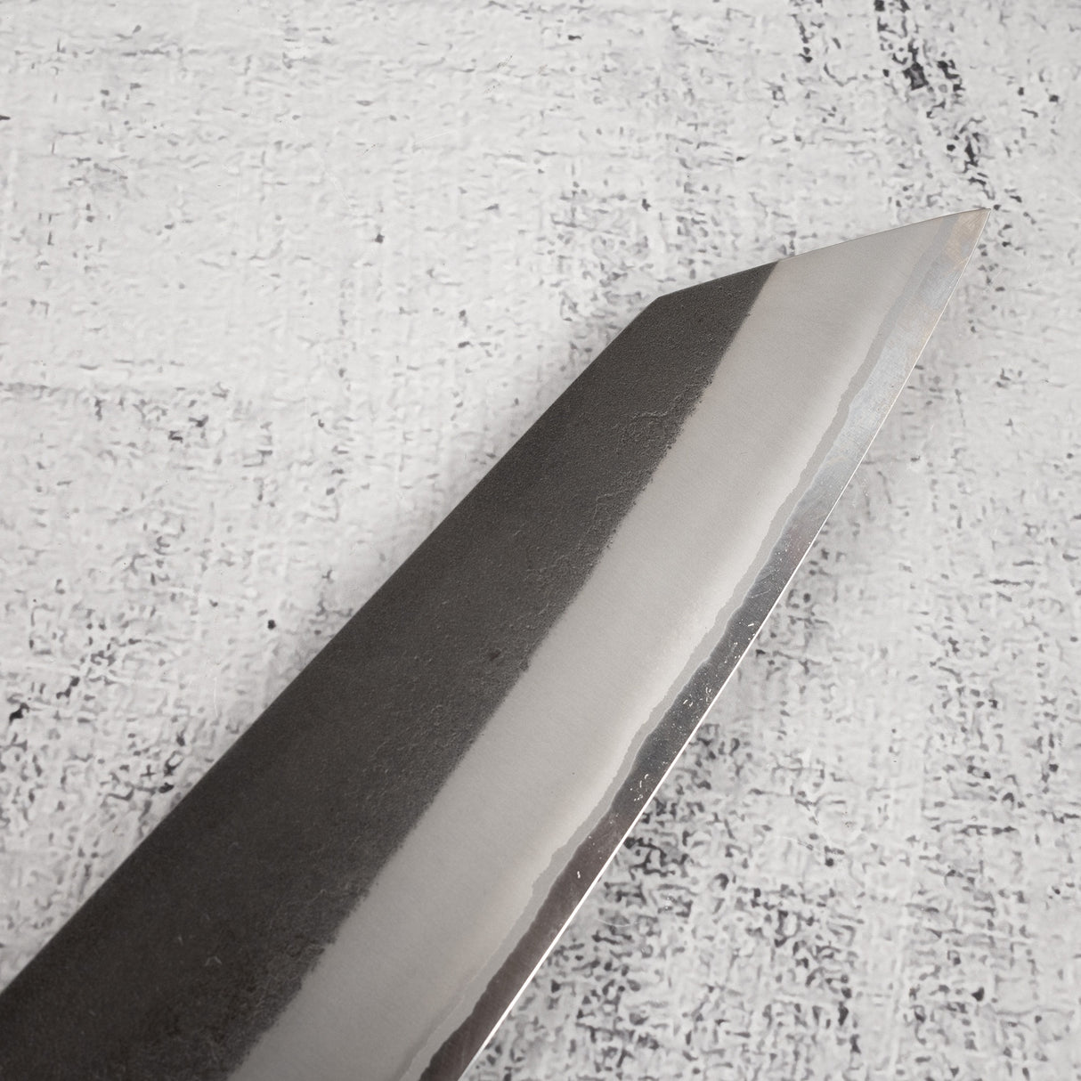 Yoshikane White 2 Nashiji K-tip Gyuto 210mm 不鏽鋼包覆烏木手柄