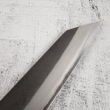 Yoshikane White 2 Nashiji K-tip Gyuto 210mm 不鏽鋼包覆烏木手柄