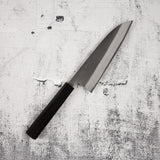Hatsukokoro x Yoshikane White 2 Nashiji Santoku 170mm 不鏽鋼包覆烏木