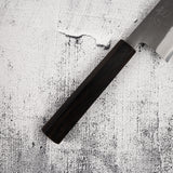 Hatsukokoro x Yoshikane White 2 Nashiji Santoku 170mm 不鏽鋼包覆烏木