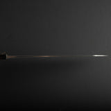 吉金 白二號 KU 梨地 K-tip 牛刀 210mm 不鏽鋼夾層 黑檀木柄 初心