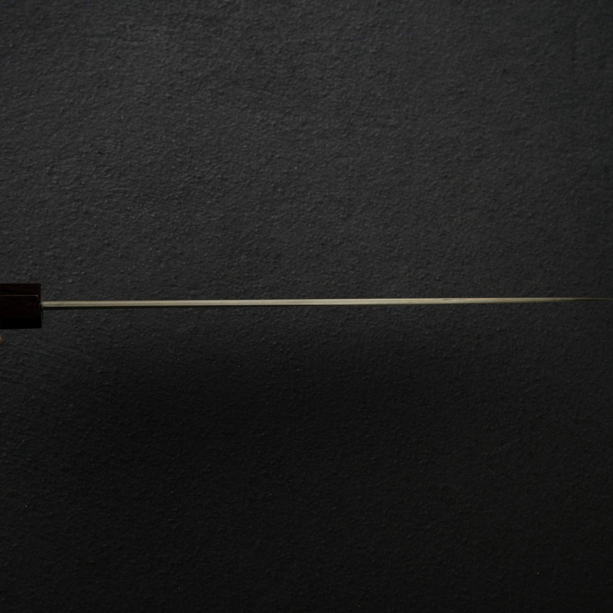 極品：池田美和白鋼一號水本燒返切付牛刀 240mm 黑檀木套組